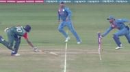 MS Dhoni ran out Mustafizur Rahman to tilt the scales India's way (Credits: India Today)